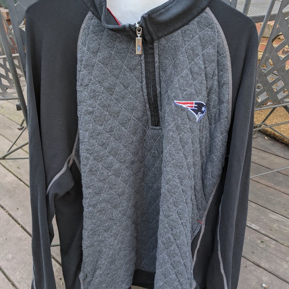 Tommy Bahama Pullover NFL NE Patriots XXL Blue